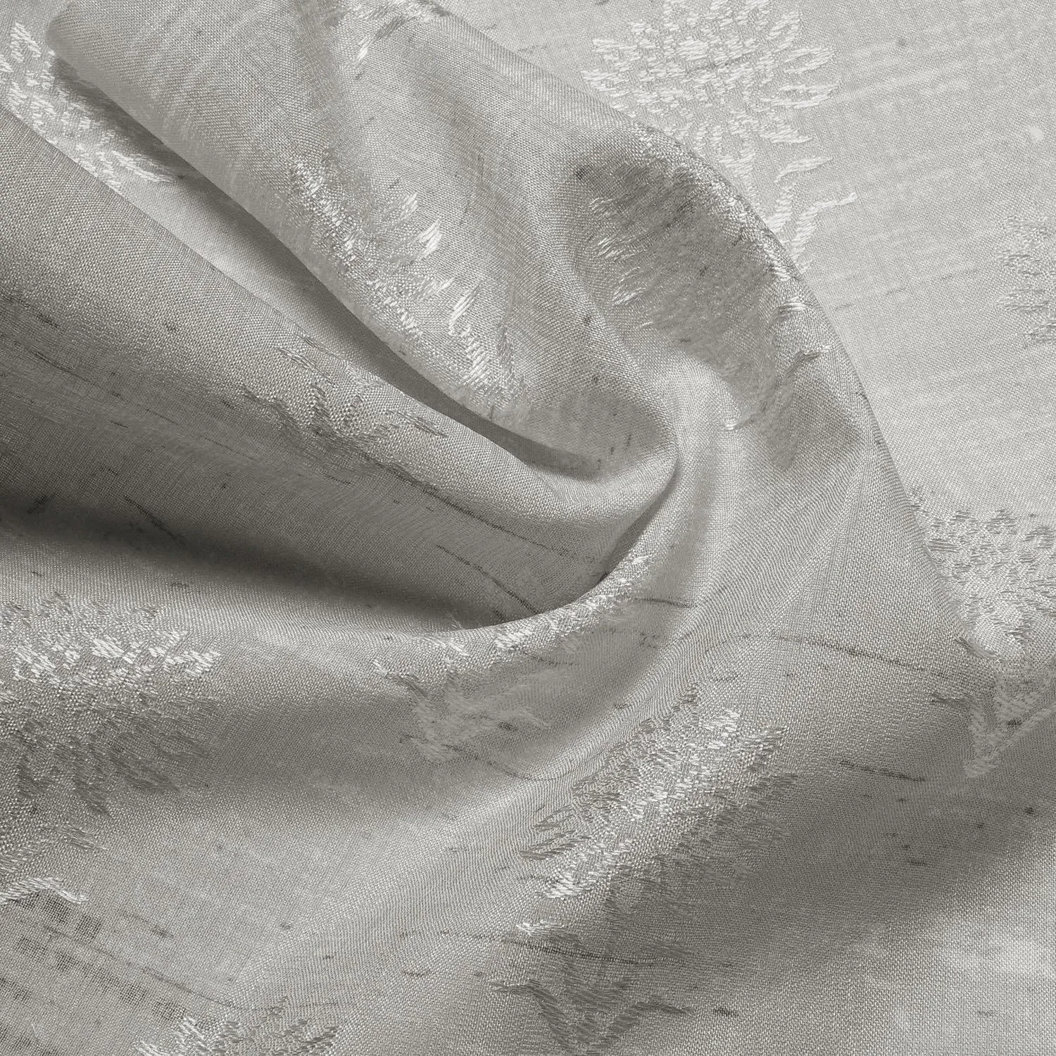 Woven yellow curtain fabric with subtle pattern – Themes Furnishings