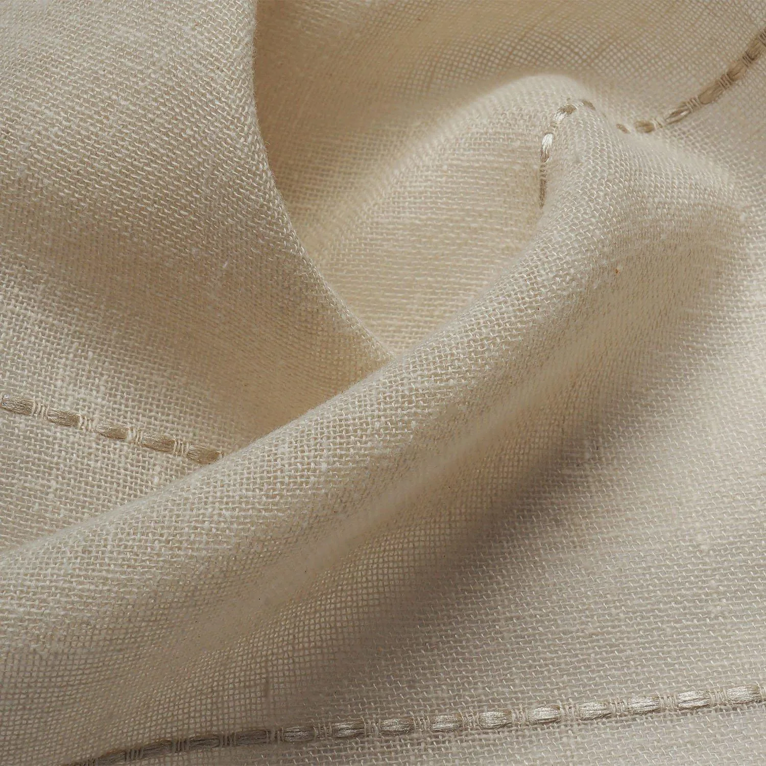 Soft red curtain fabric with subtle pattern – Themes Furnishings