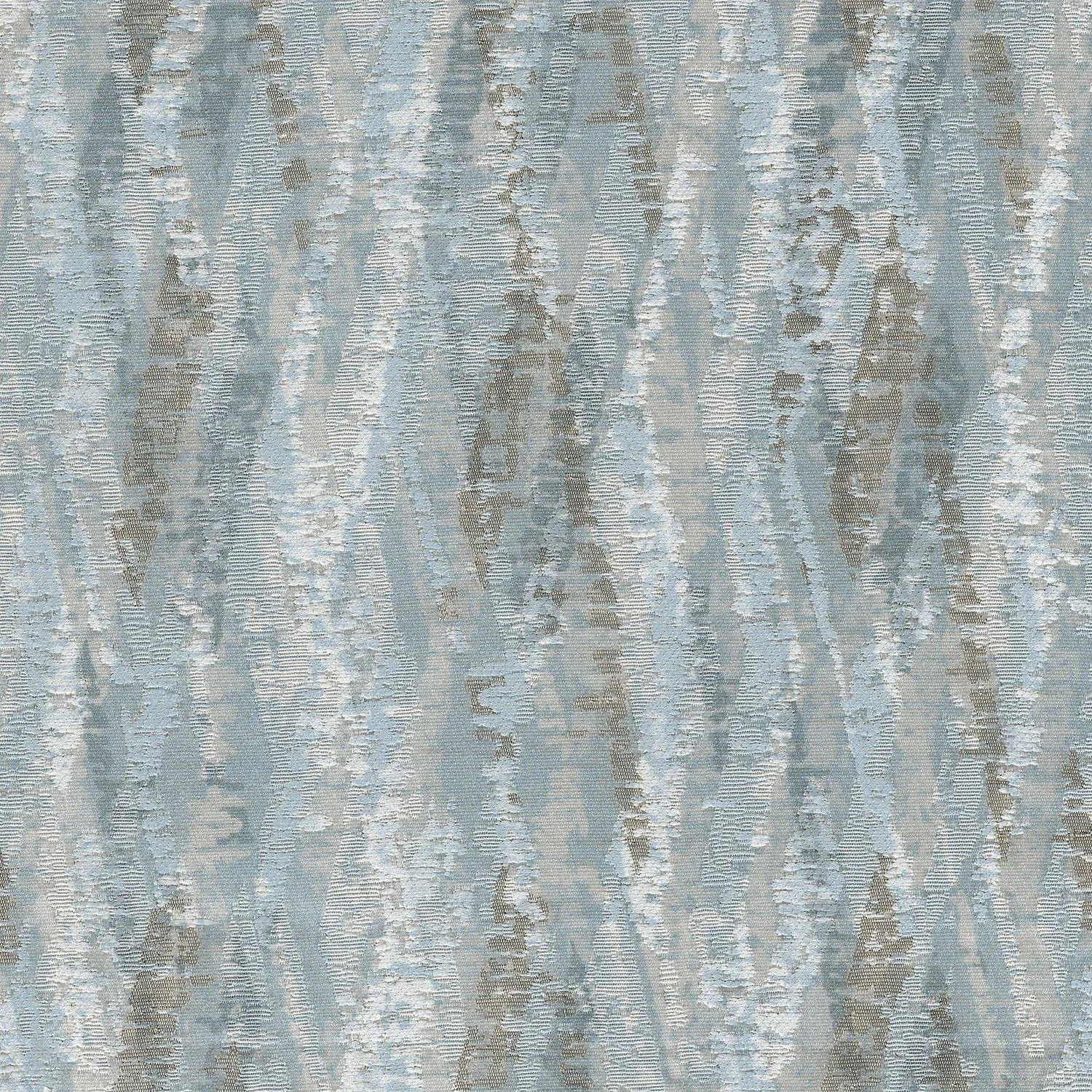 Textured blue curtain fabric with subtle pattern – Themes Furnishings