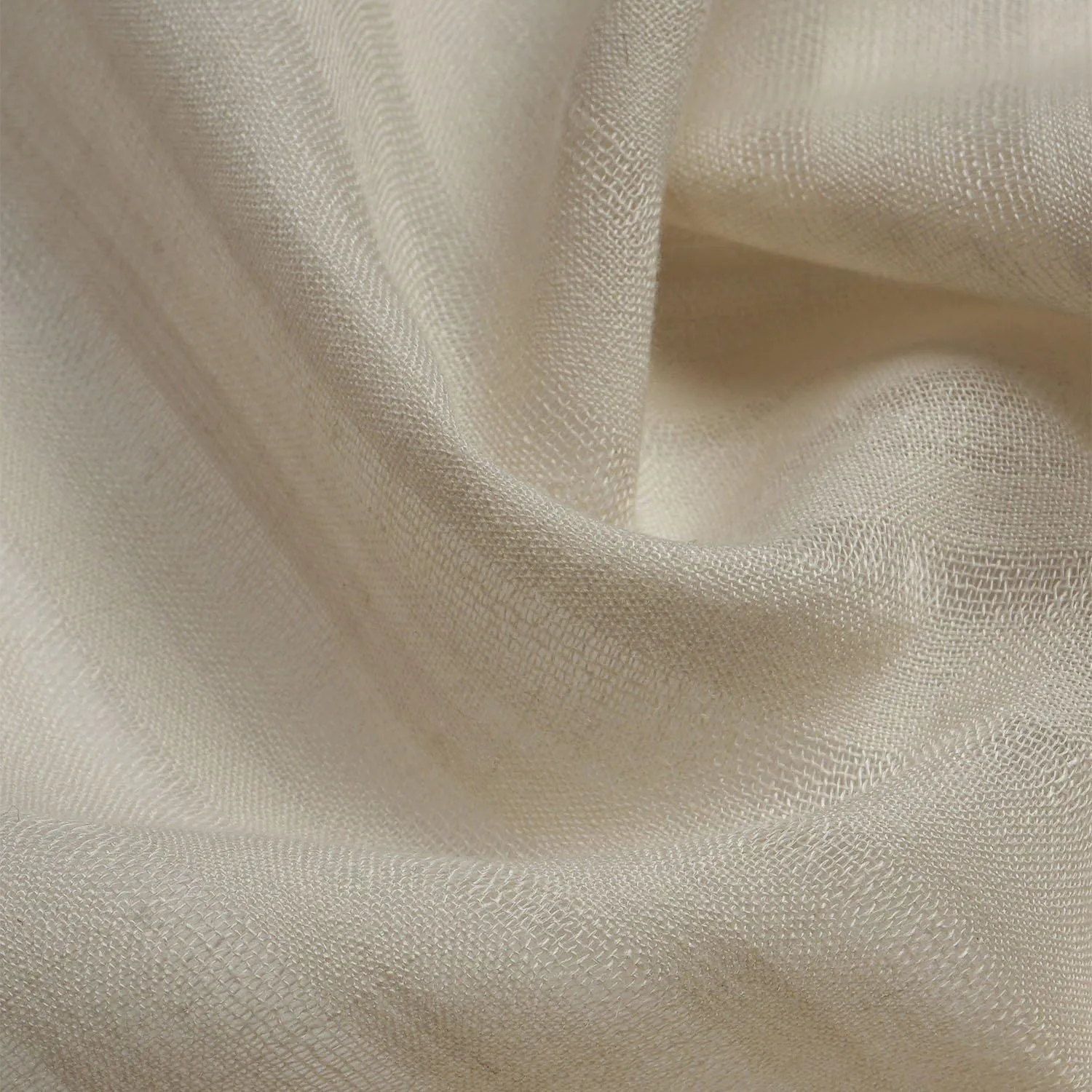 Premium warm beige curtain fabric with subtle pattern – Themes Furnishings