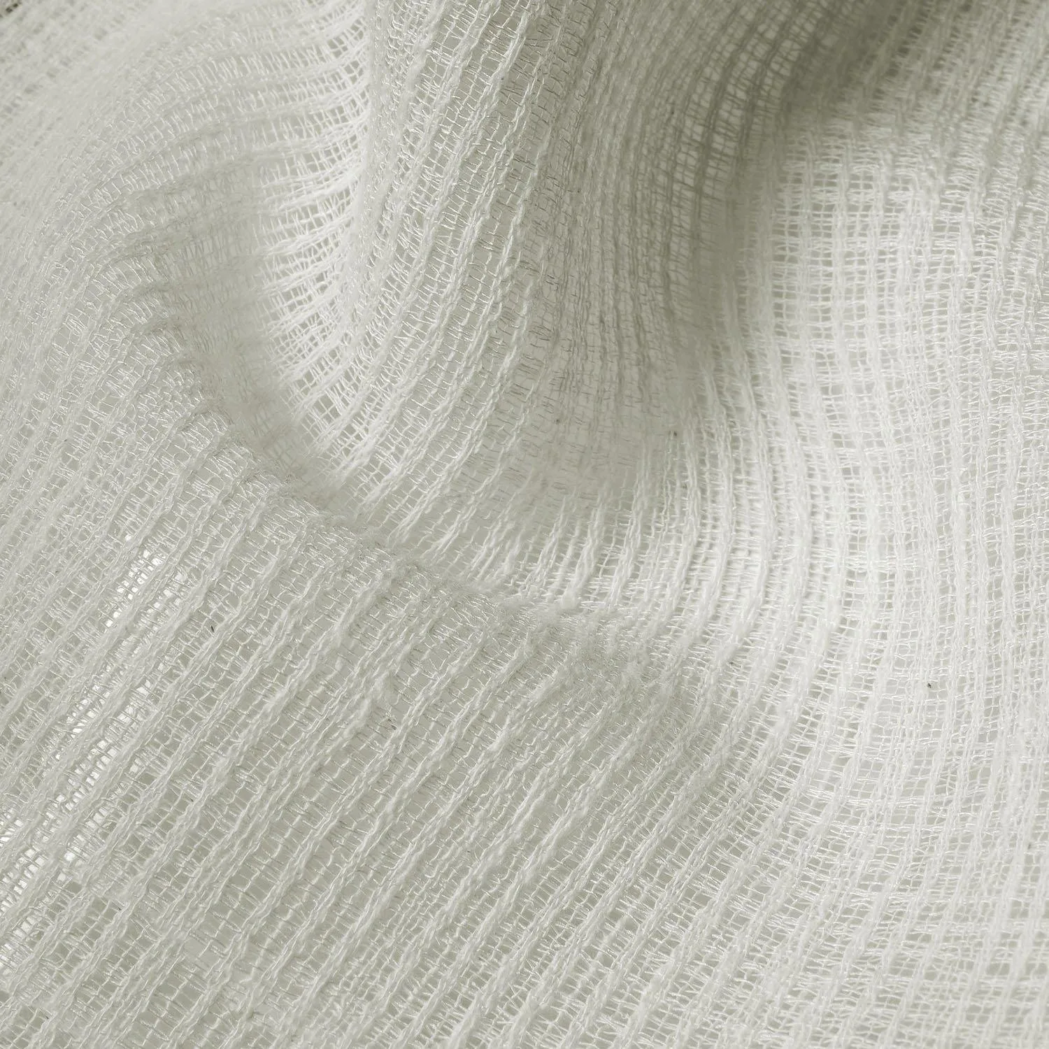 Woven grey curtain fabric with subtle pattern – Themes Furnishings