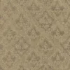 SWANK-215 Soft brown curtain fabric with subtle pattern – Themes Furnishings