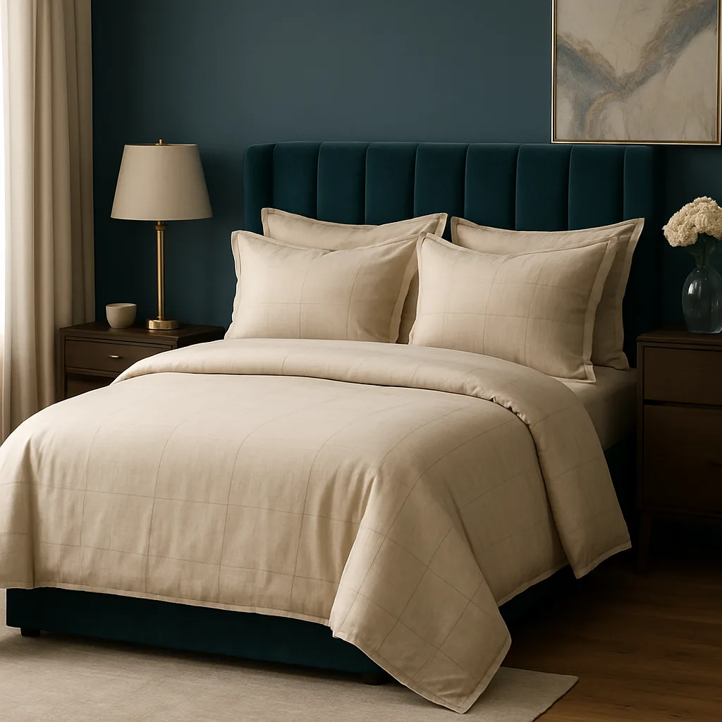 Textured red fabric with subtle pattern – Themes Furnishings