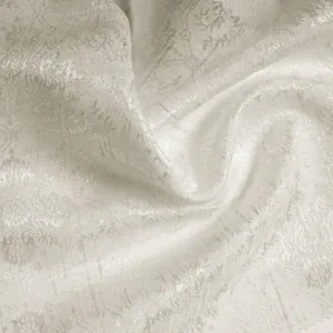 Silver Abstract Jacquard Curtain
