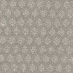 Greige Botanical Jacquard Curtain
